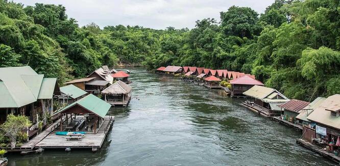  Kanchanaburi is a city located in western Thailand