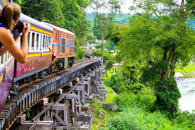 Kanchanaburi is a city which is located in the western part of Thailand