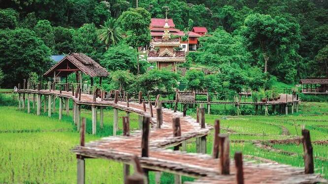 Pai, located in Mae Hong Son province, is a true mountain wonder in Thailand.