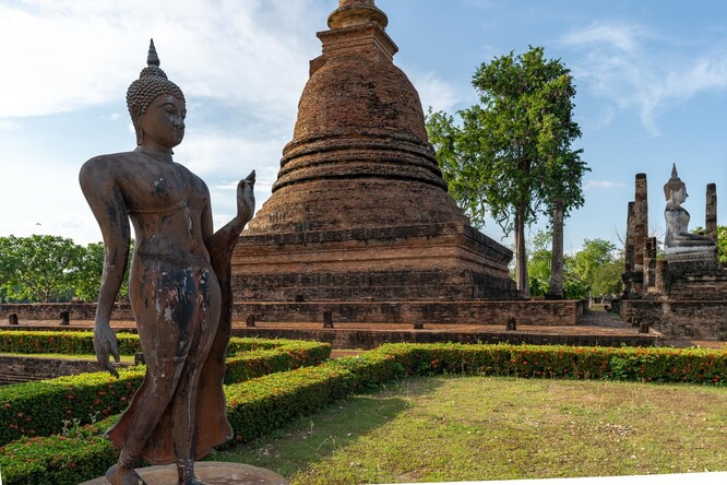 Sukhothai is the firstborn capital of Thailand