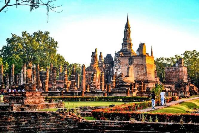 Sukhothai is the first capital of the Thai state.