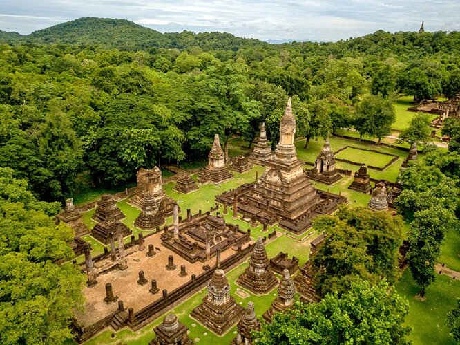 Sukhothai is considered the first capital city in the history of Thailand