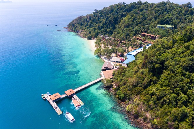 Koh Ngai: a picturesque but pricey Thai island. 