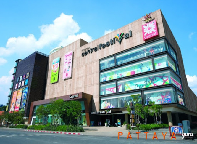 Central Festival is the most popular shopping destination in Pattaya