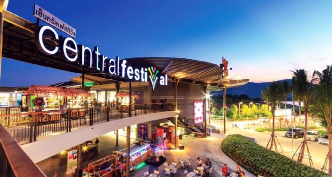 Central Festival is the most famous shopping center in Pattaya.