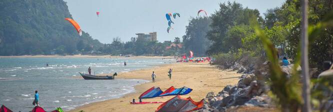 Surfing, Windsurfing & Kitesurfing in Pranburi 