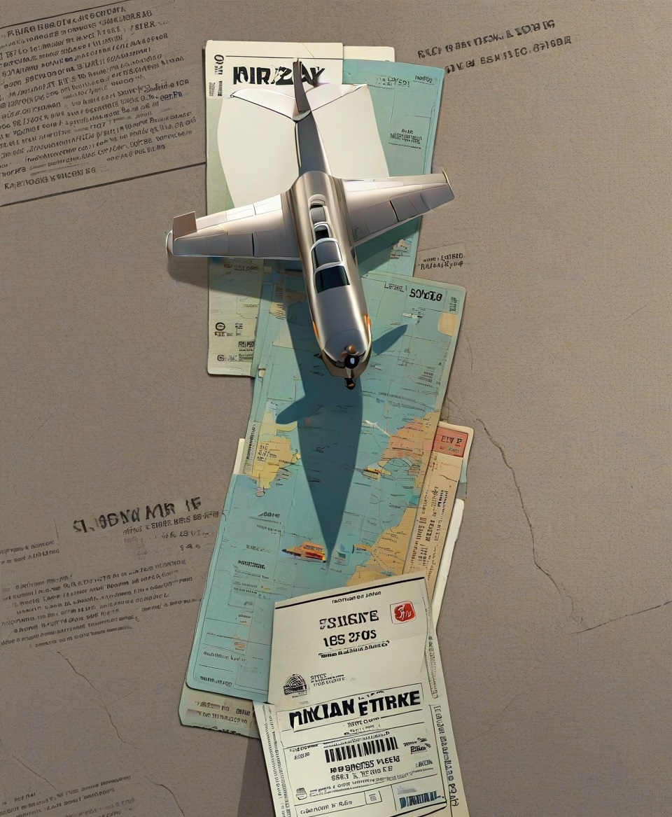 Creative tourism advertising: air tickets