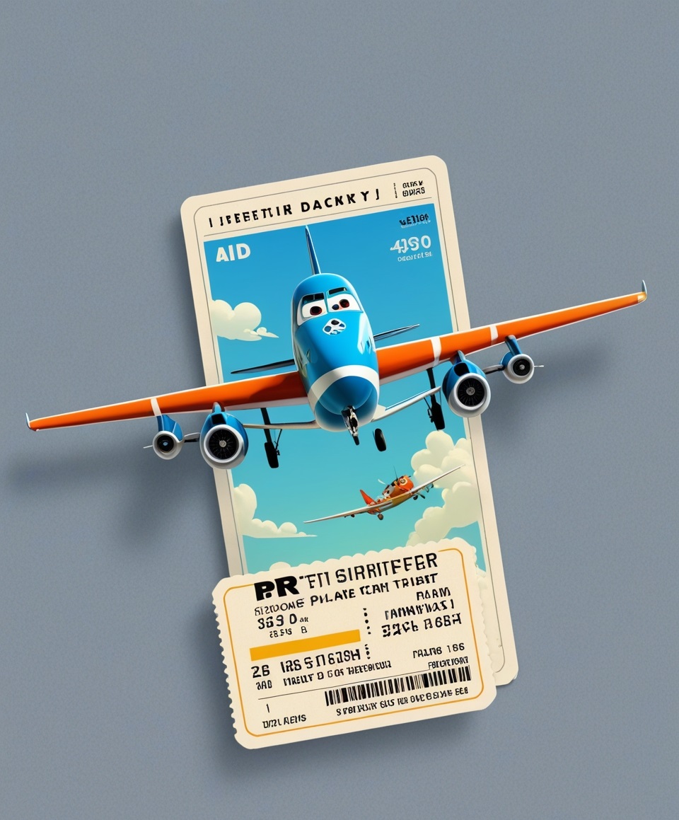 Creative tourism advertising: air tickets