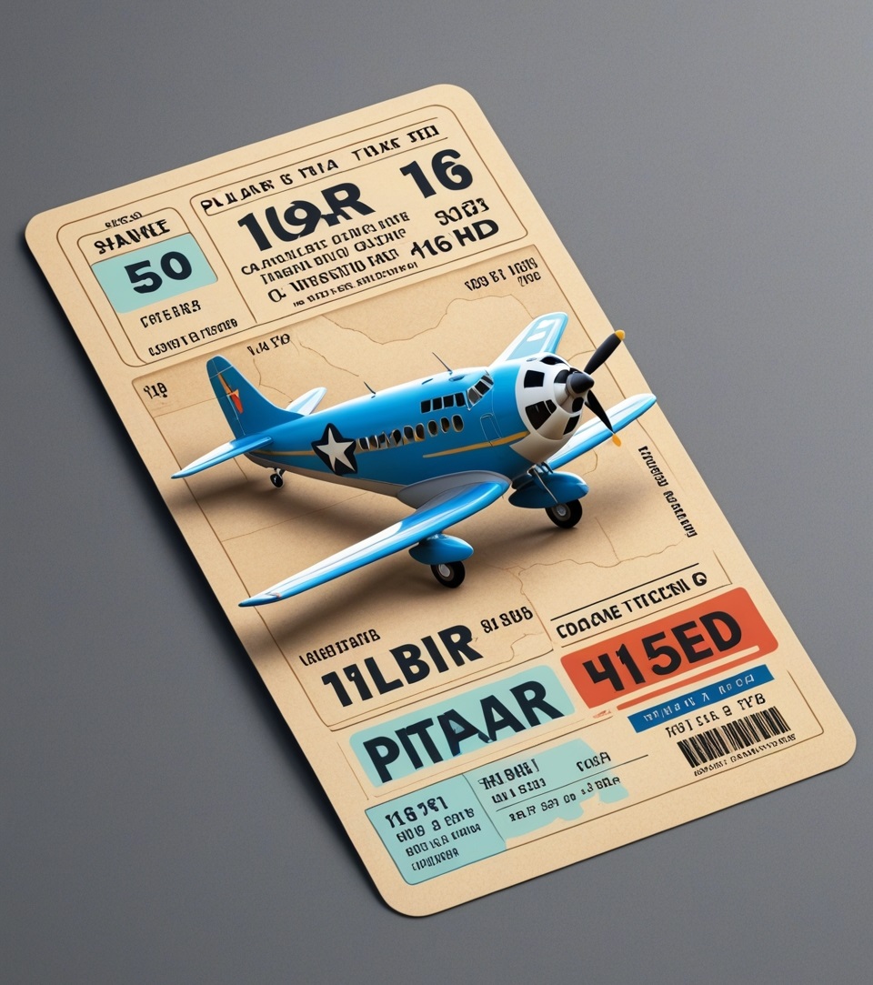 Creative tourism advertising: air tickets