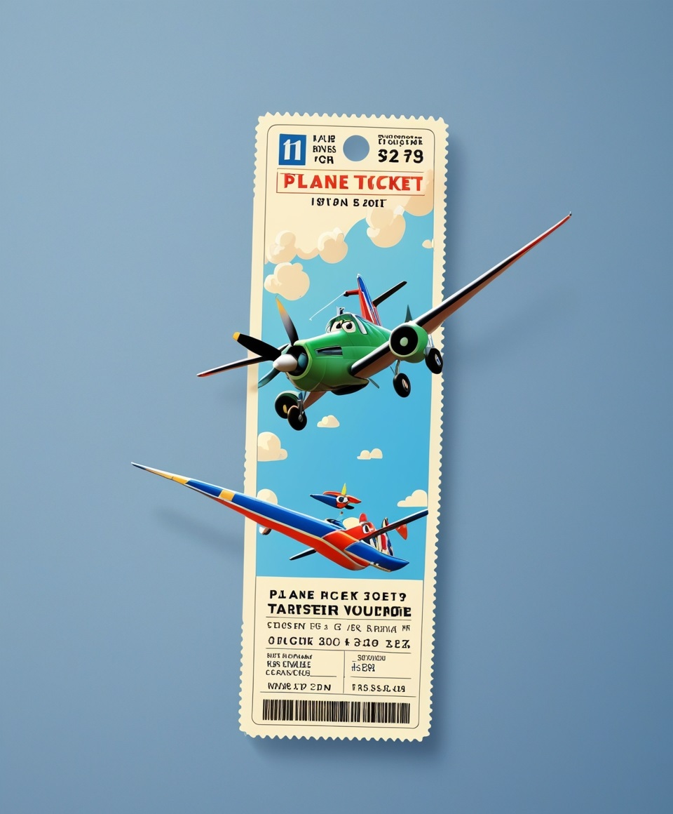 Creative tourism advertising: air tickets