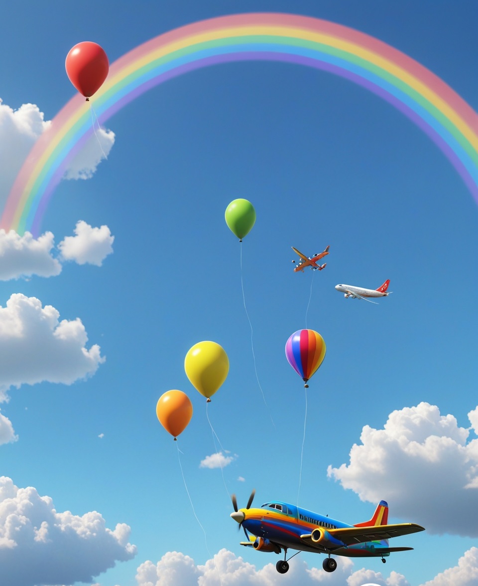 Creative tourism advertising: air tickets