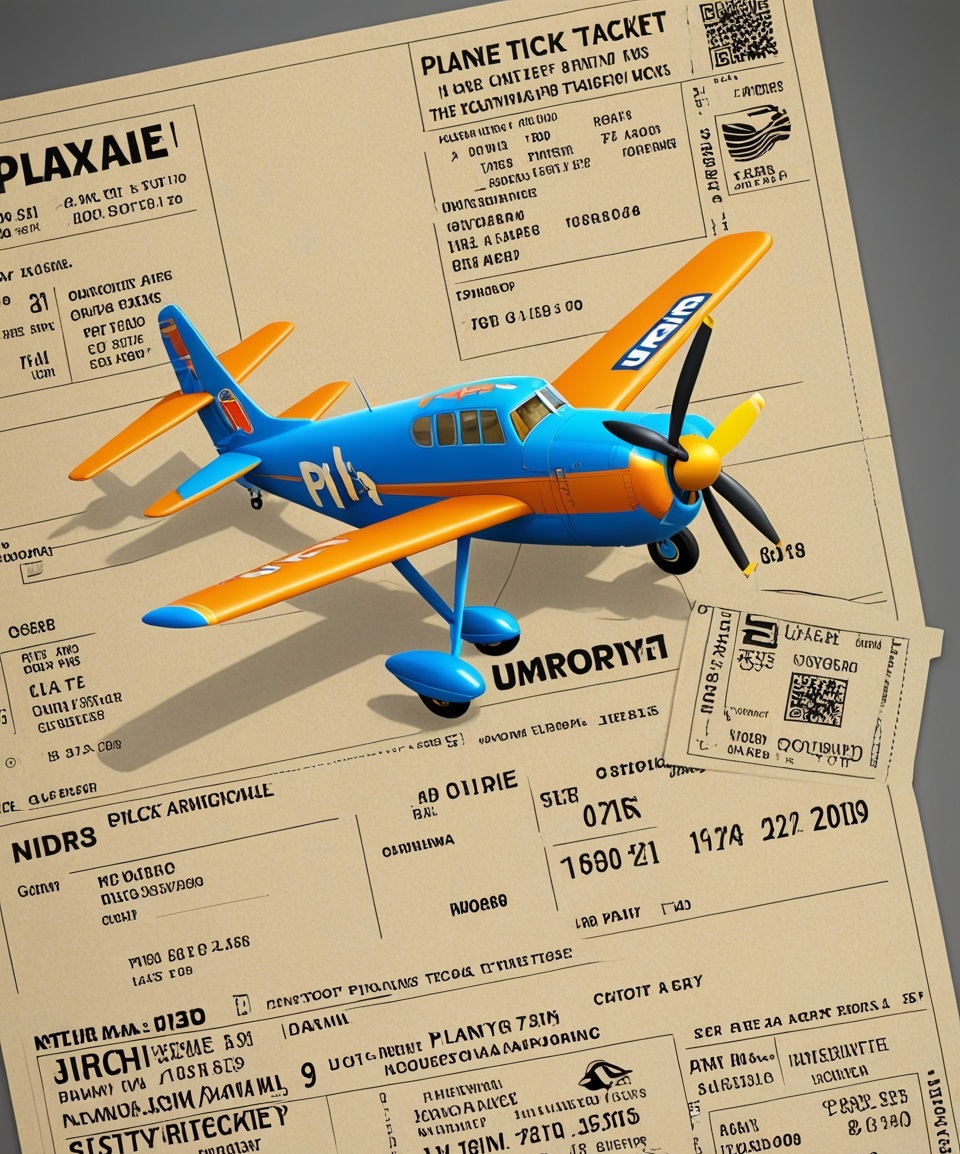 Creative tourism advertising: air tickets 