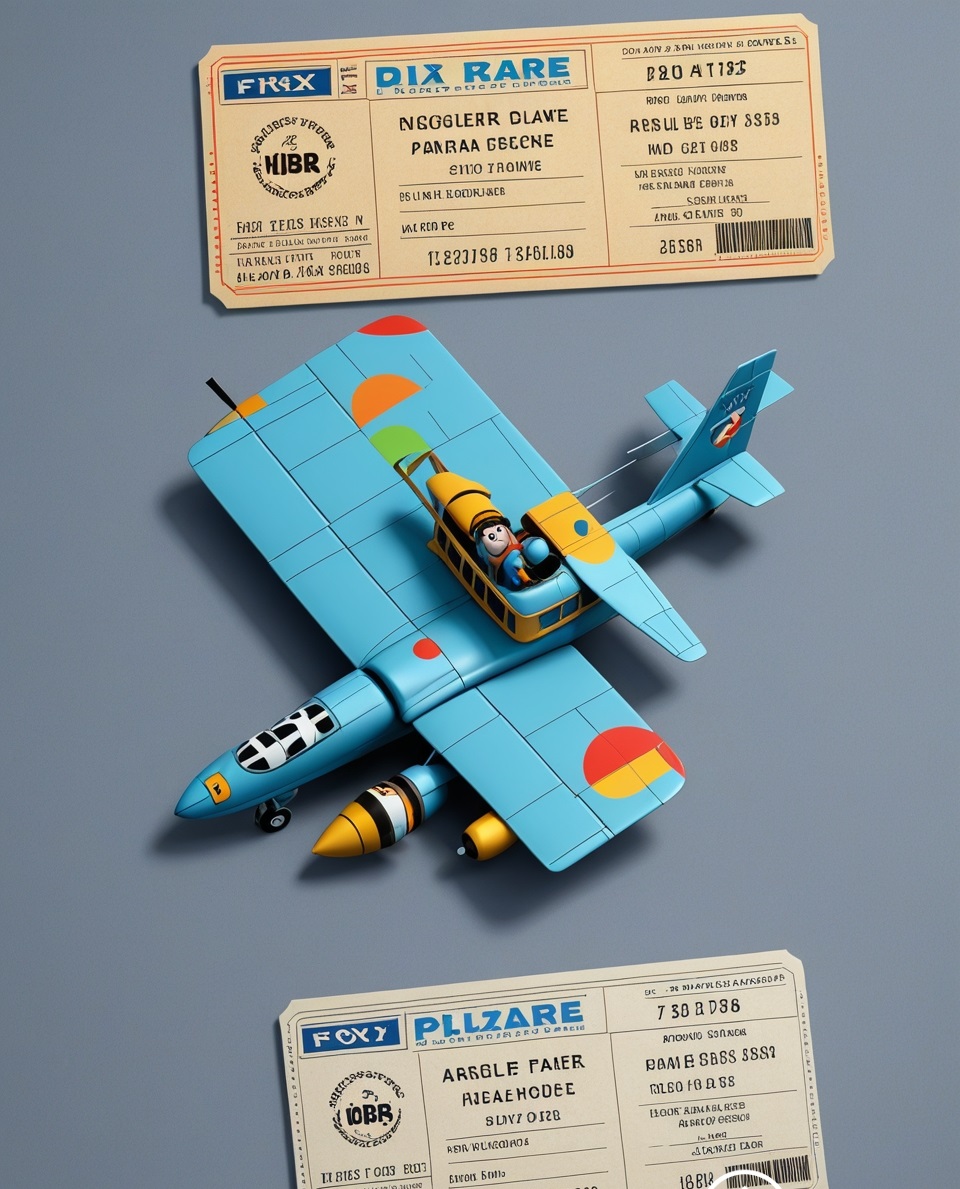 Creative tourism advertising: air tickets 