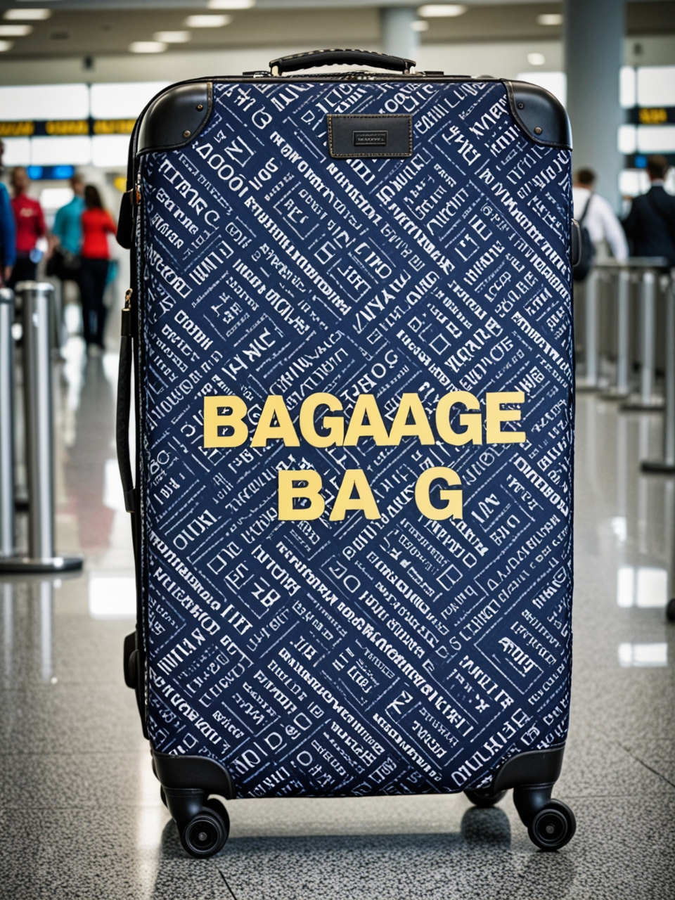 Advertising strategies for tourists: original prints on luggage bags 6. Creative solutions in advertising: non-standard prints on travel bags