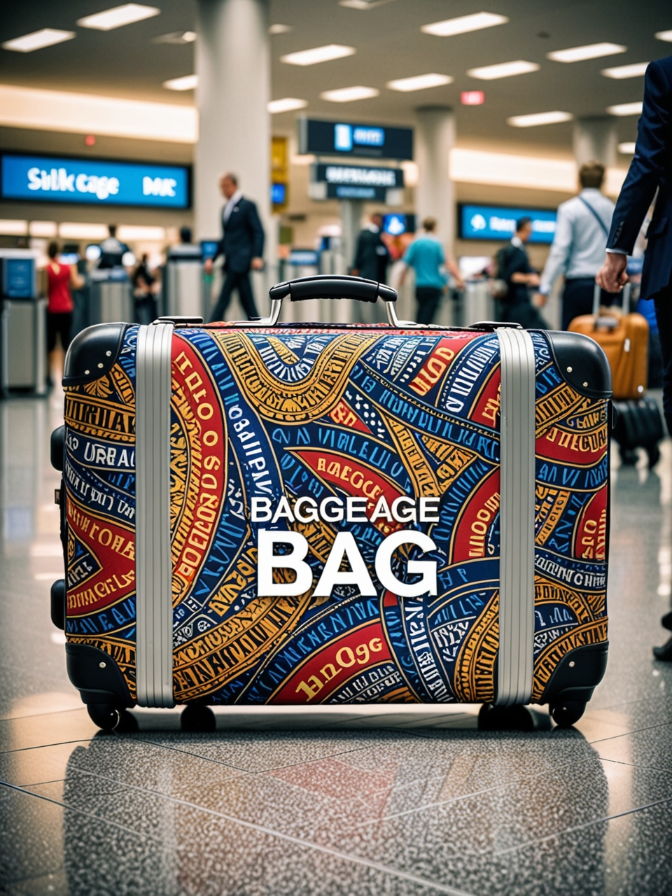 travel website, selling luggage bags