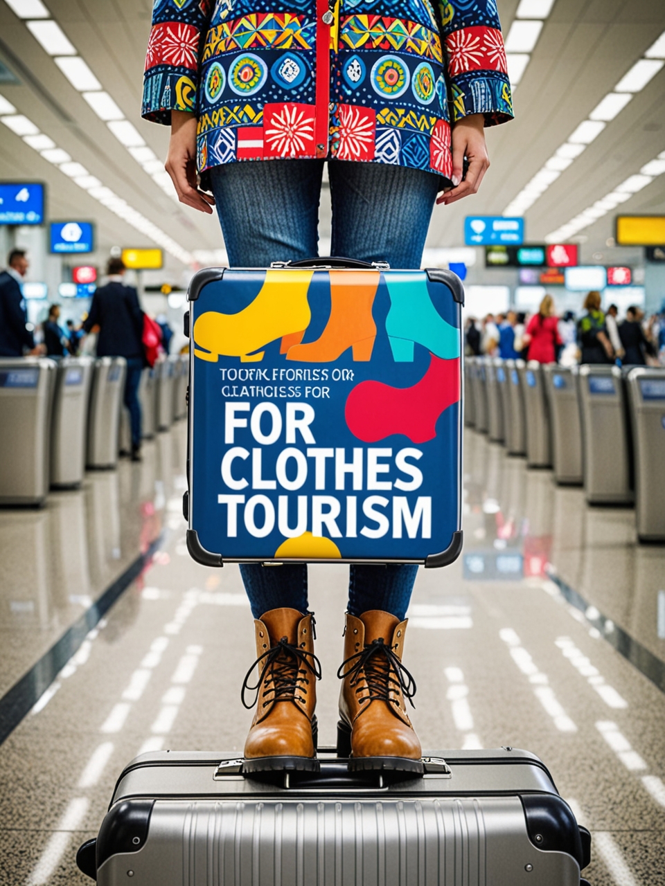  Advertising of clothing, bags in the tourism sector