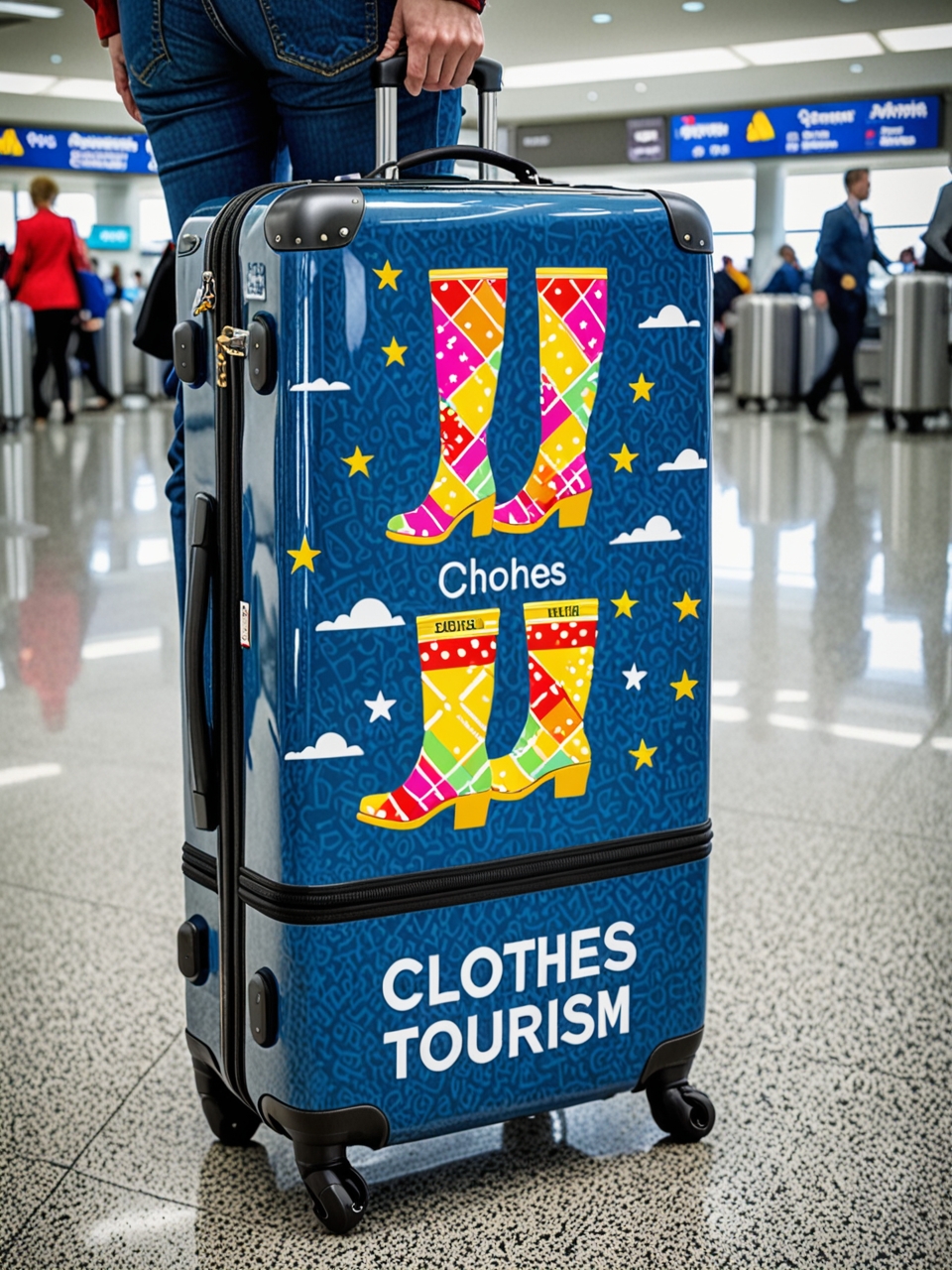  Advertising of clothing, bags in the tourism sector