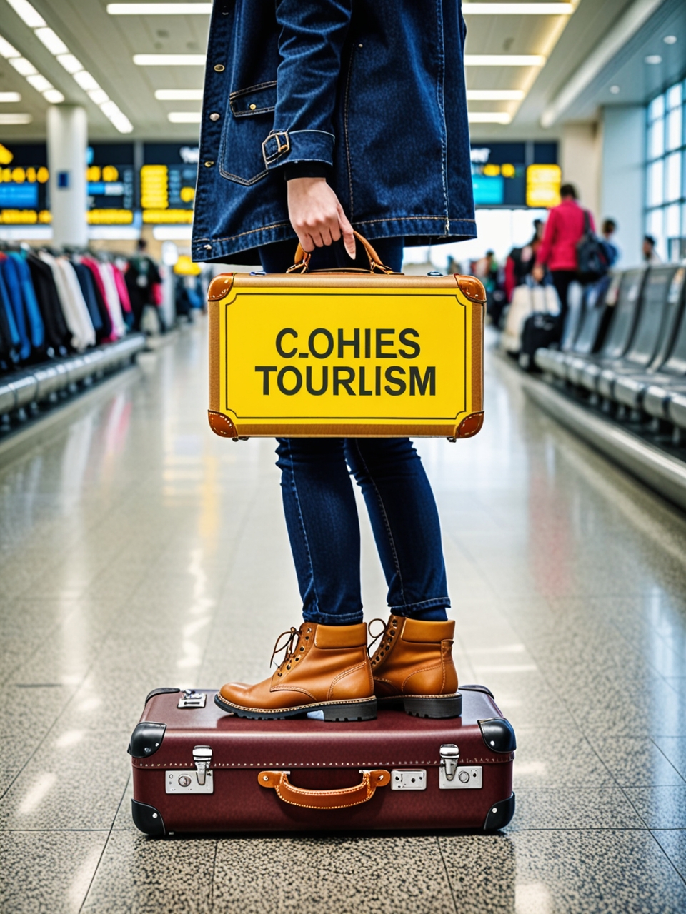  Advertising of clothing, bags in the tourism sector