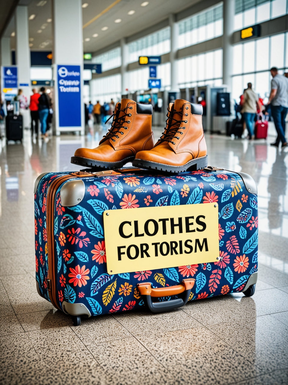  Advertising of clothing, bags in the tourism sector