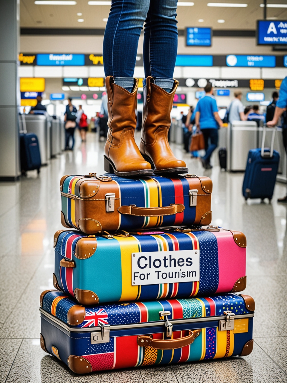  Advertising of clothing, bags in the tourism sector