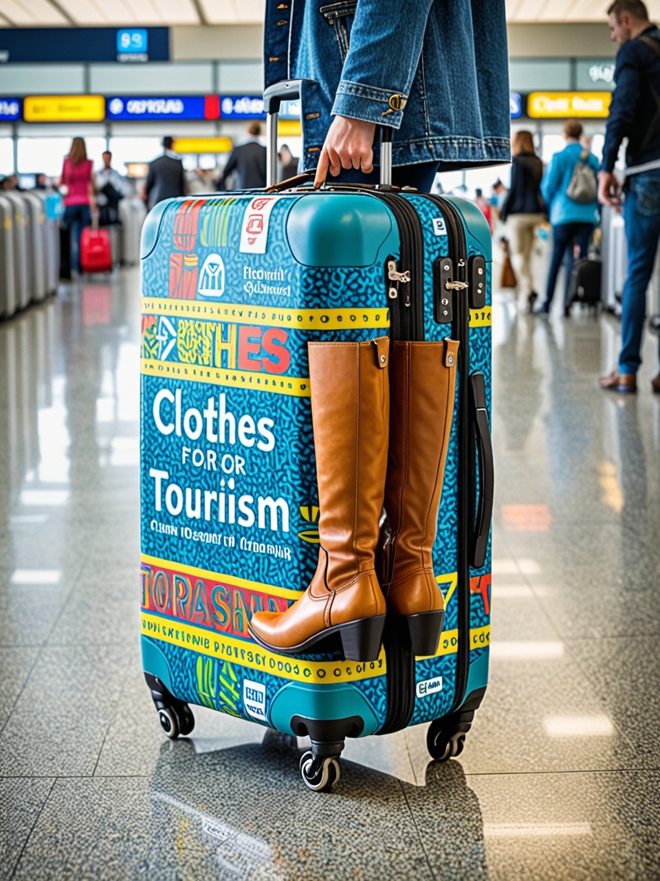  Advertising of clothing, bags in the tourism sector