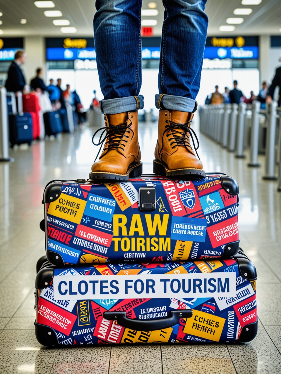  Advertising of clothing, bags in the tourism sector