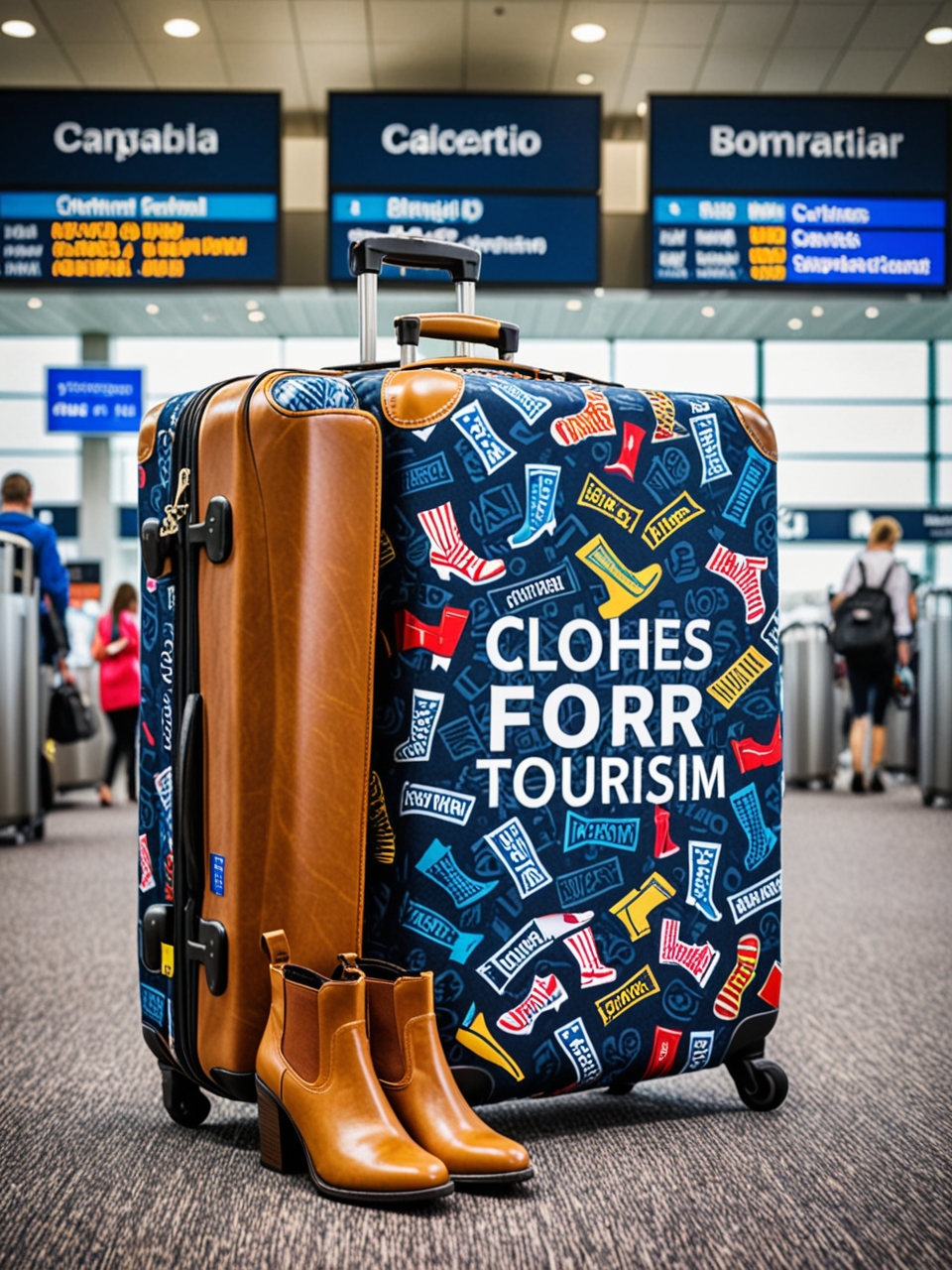  Advertising of clothing, bags in the tourism sector