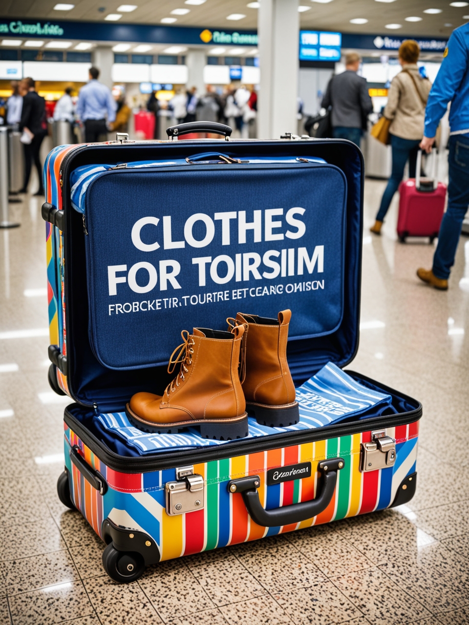  Advertising of clothing, bags in the tourism sector