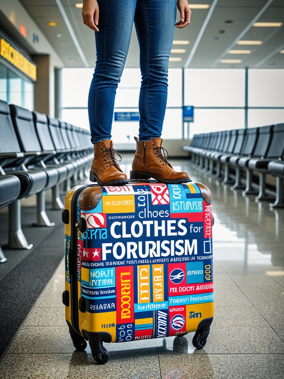  Advertising of clothing, bags in the tourism sector