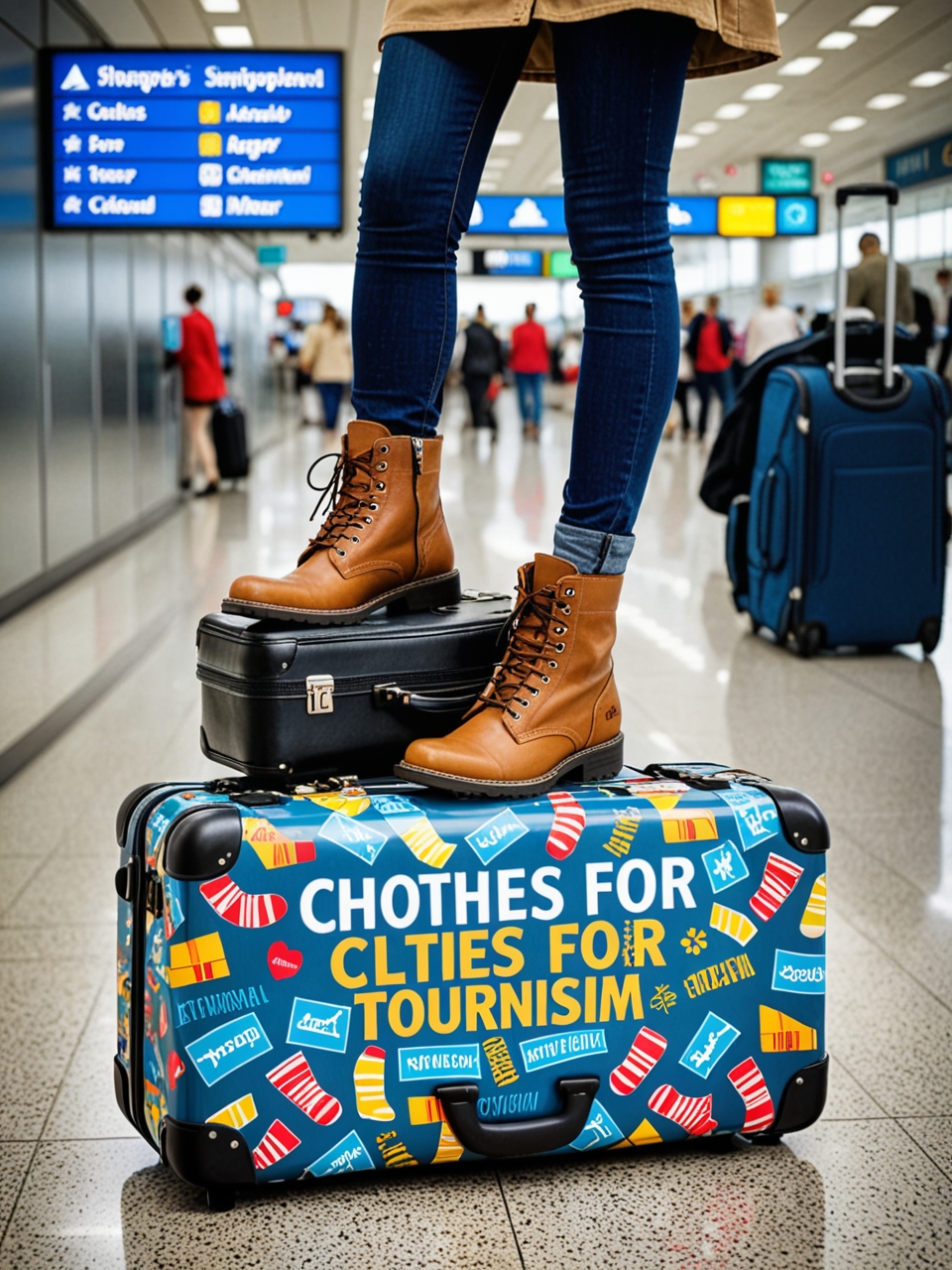  Advertising of clothing, bags in the tourism sector