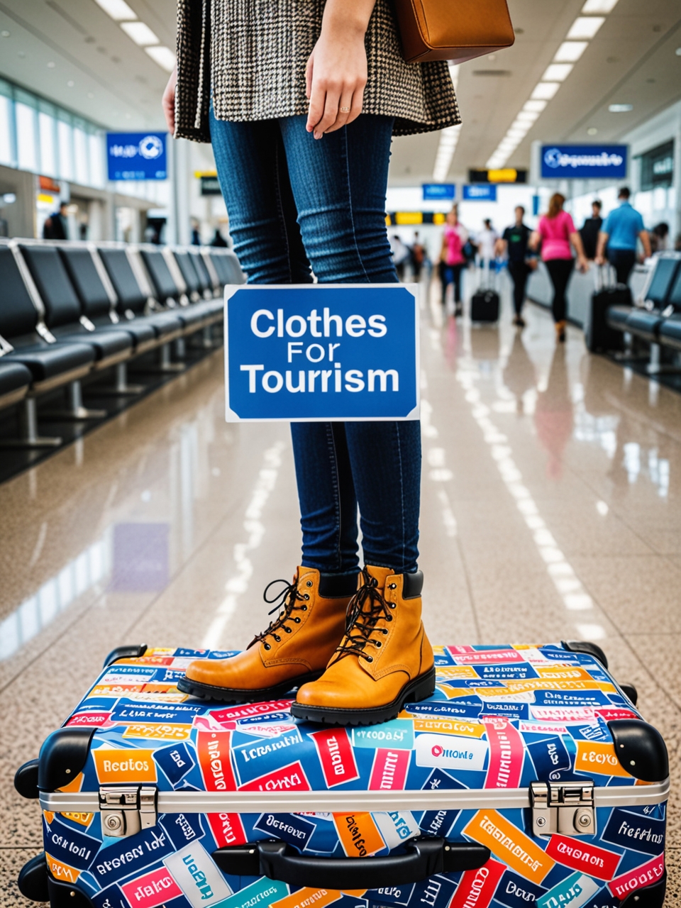  Advertising of clothing, bags in the tourism sector