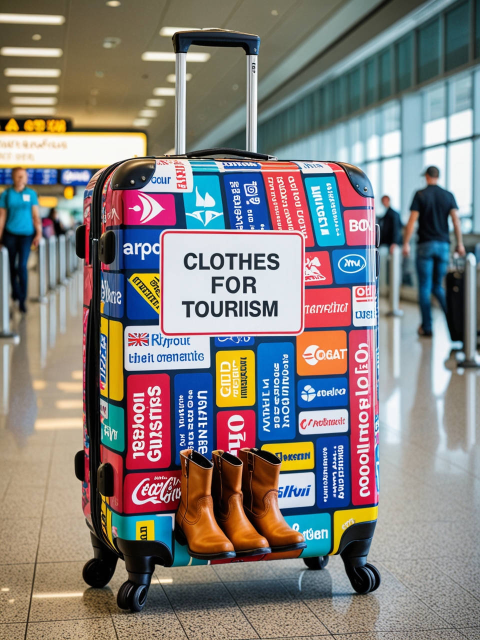  Advertising of clothing, bags in the tourism sector