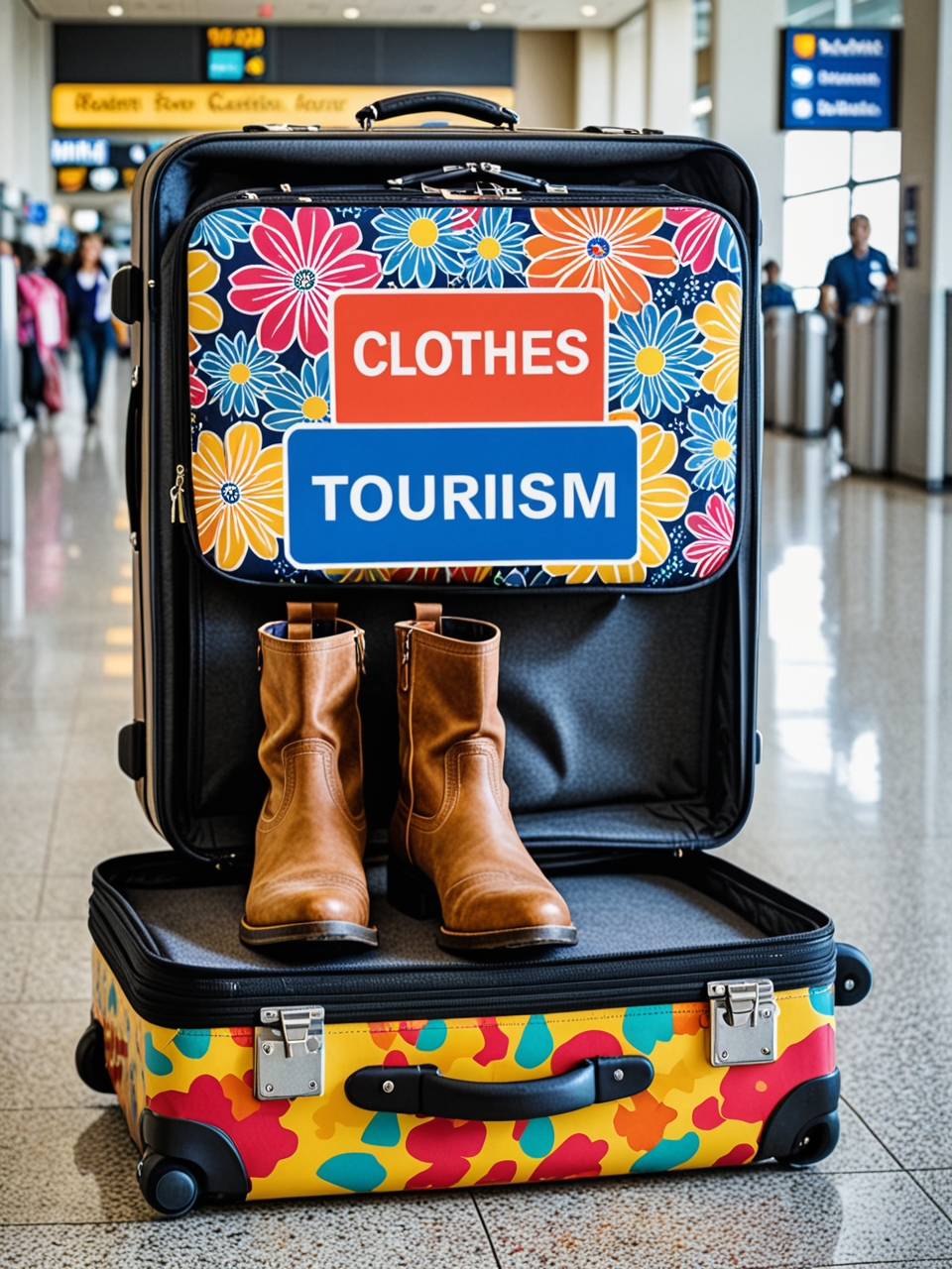  Advertising of clothing, bags in the tourism sector