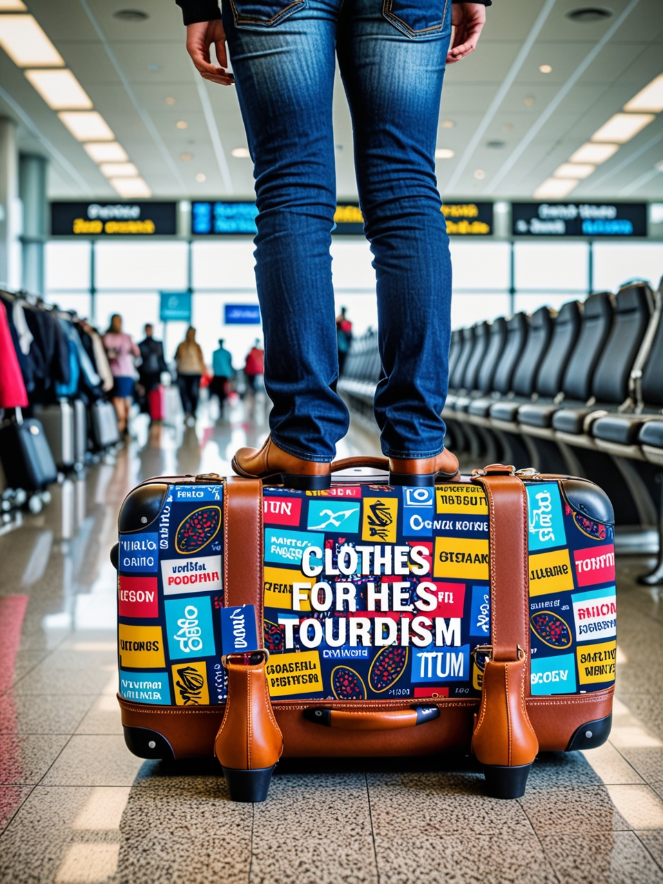  Advertising of clothing, bags in the tourism sector