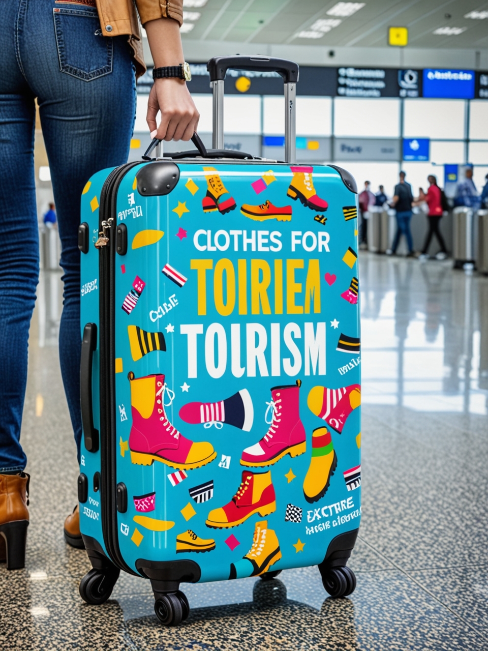  Advertising of clothing, bags in the tourism sector