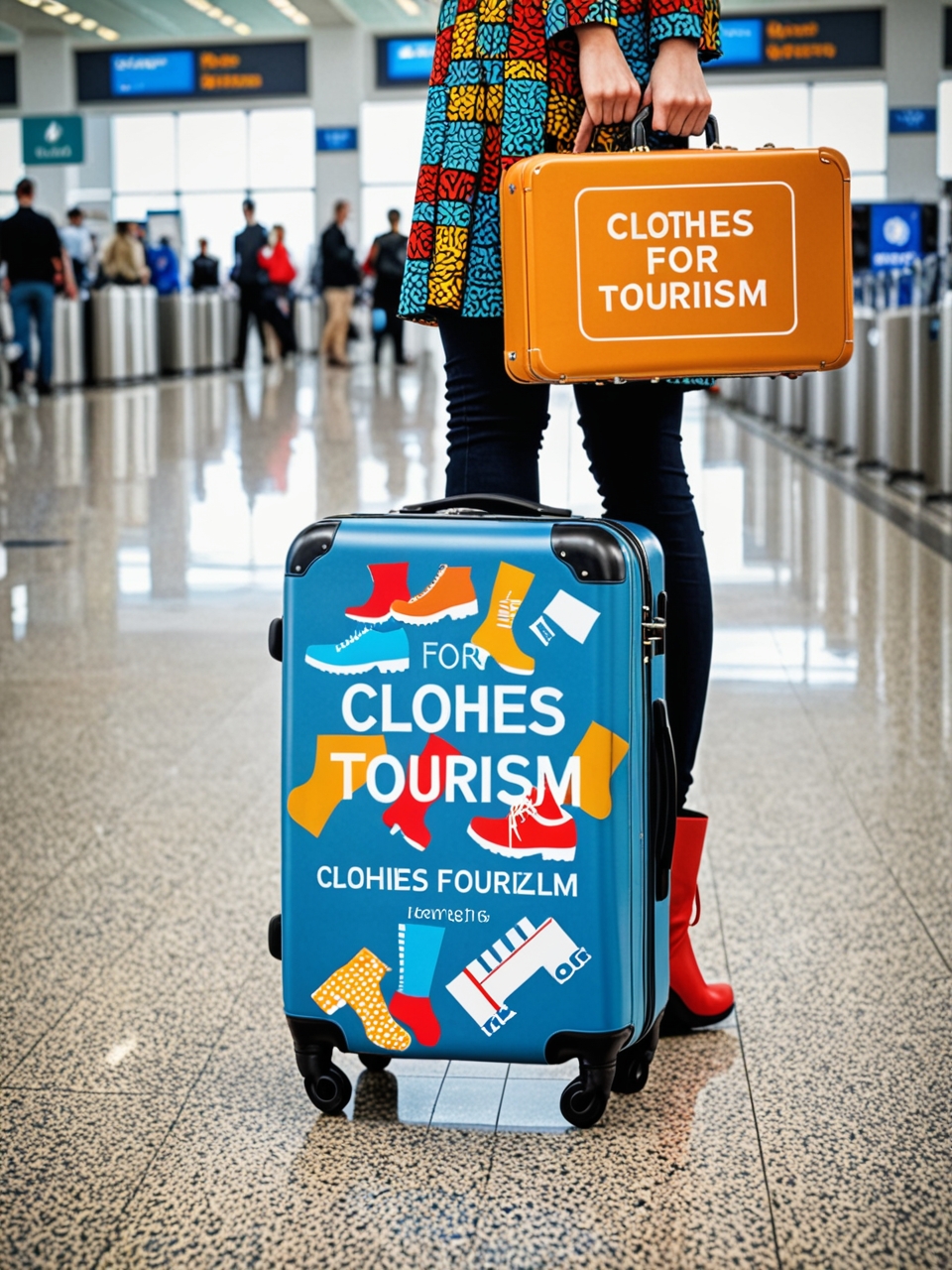  Advertising of clothing, bags in the tourism sector