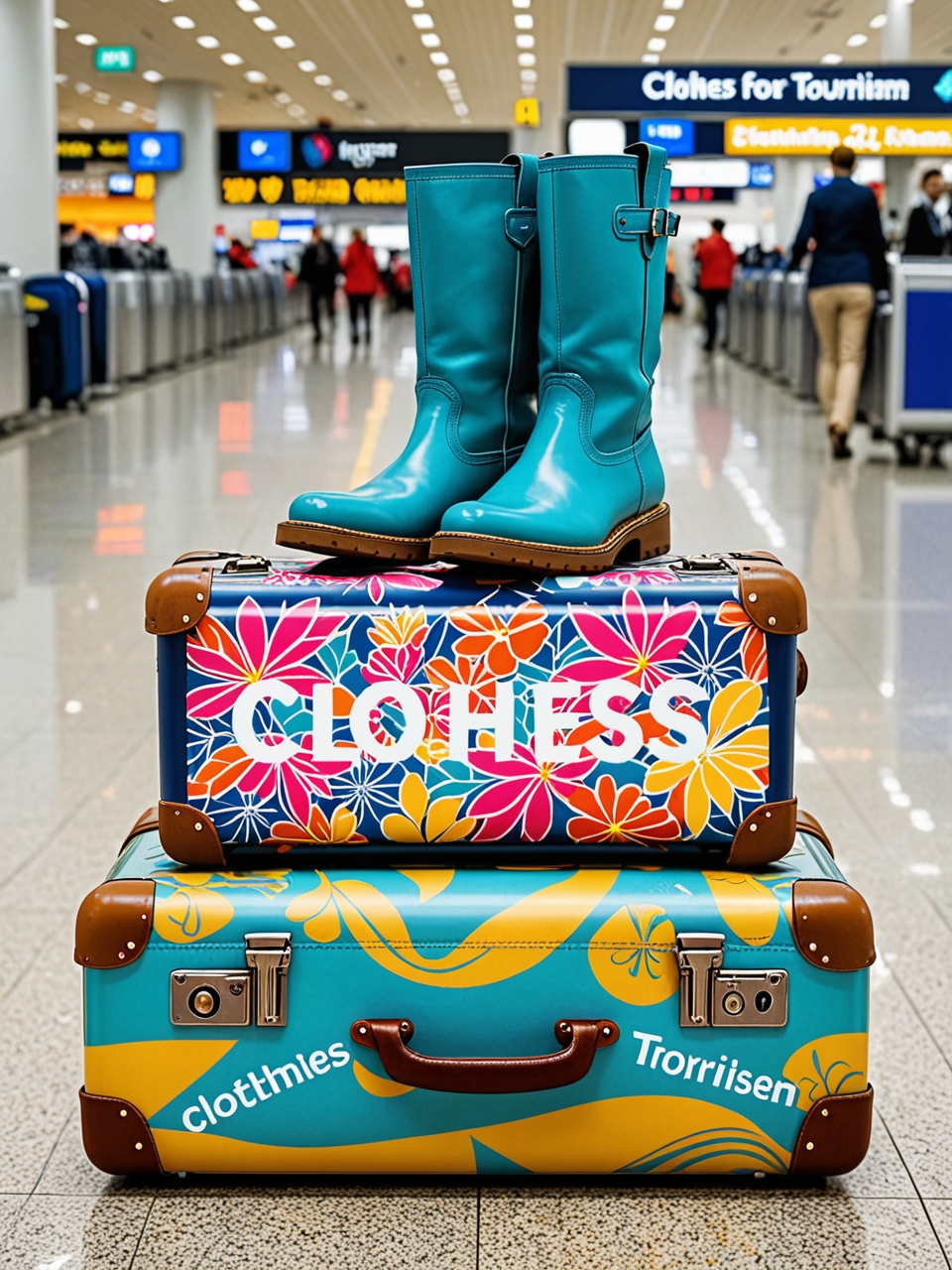  Advertising of clothing, bags in the tourism sector