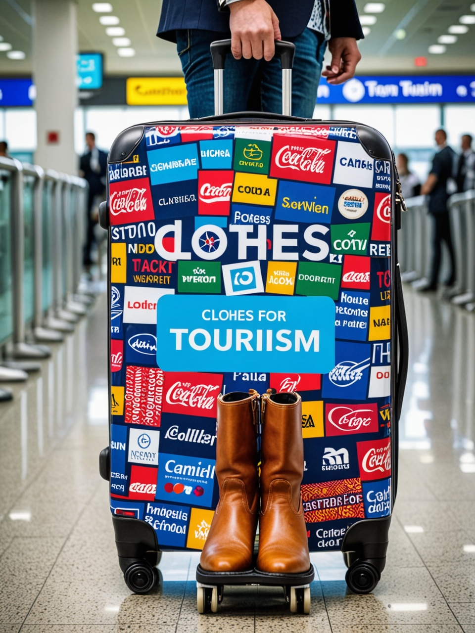  Advertising of clothing, bags in the tourism sector