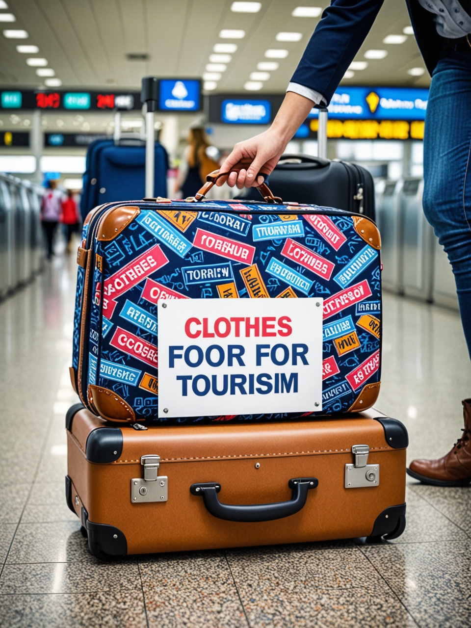  Advertising of clothing, bags in the tourism sector