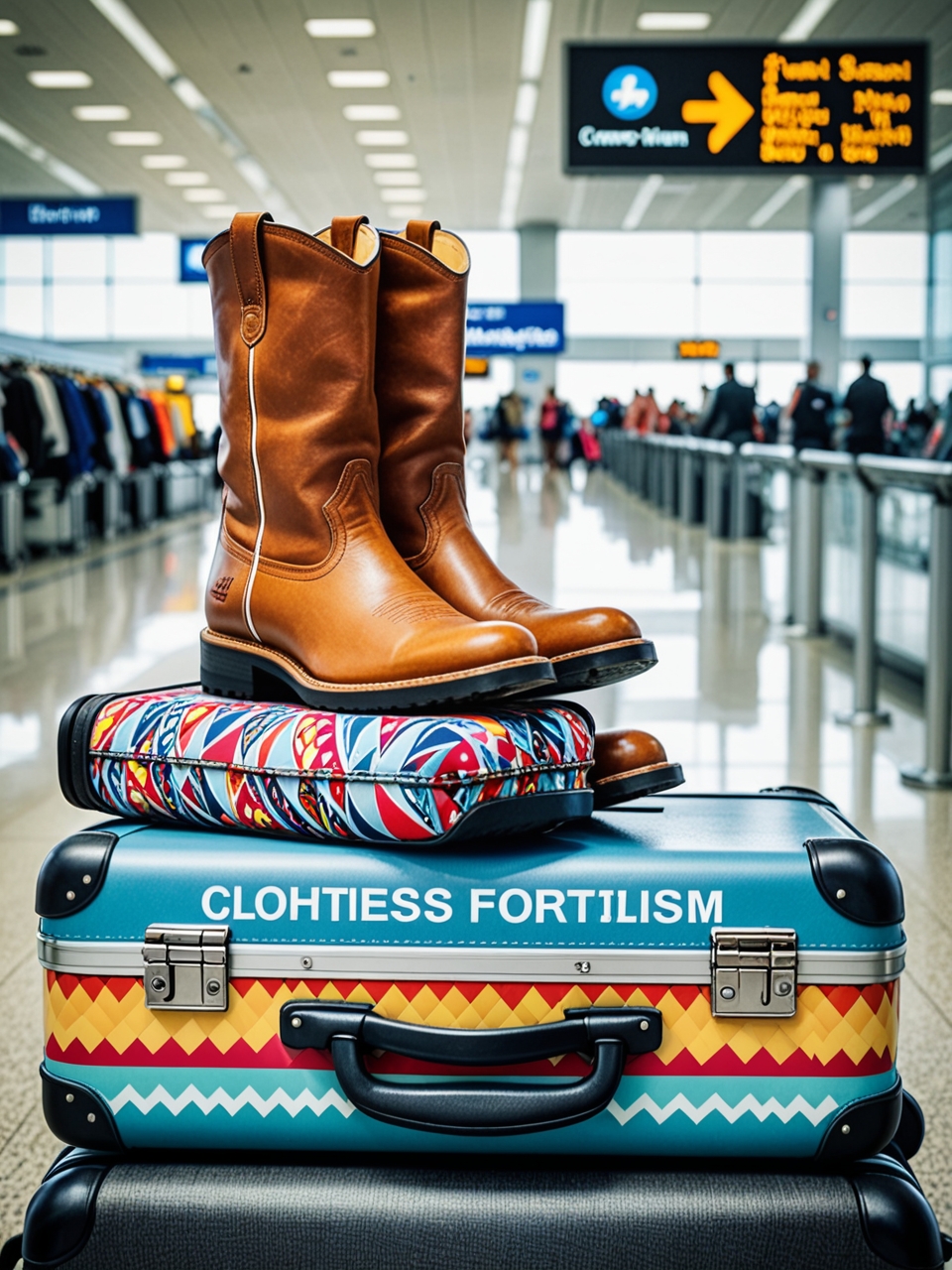  Advertising of clothing, bags in the tourism sector