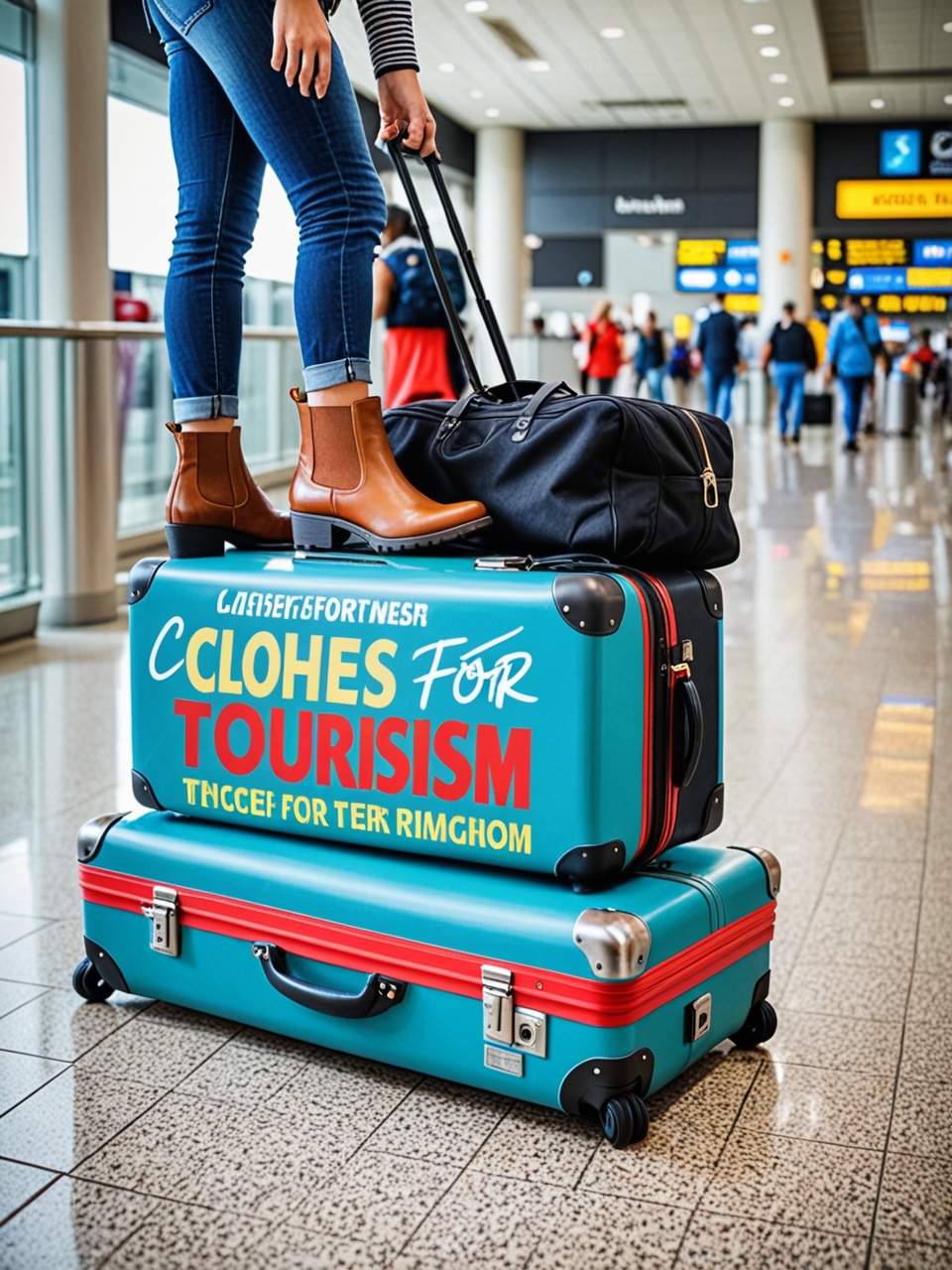  Advertising of clothing, bags in the tourism sector