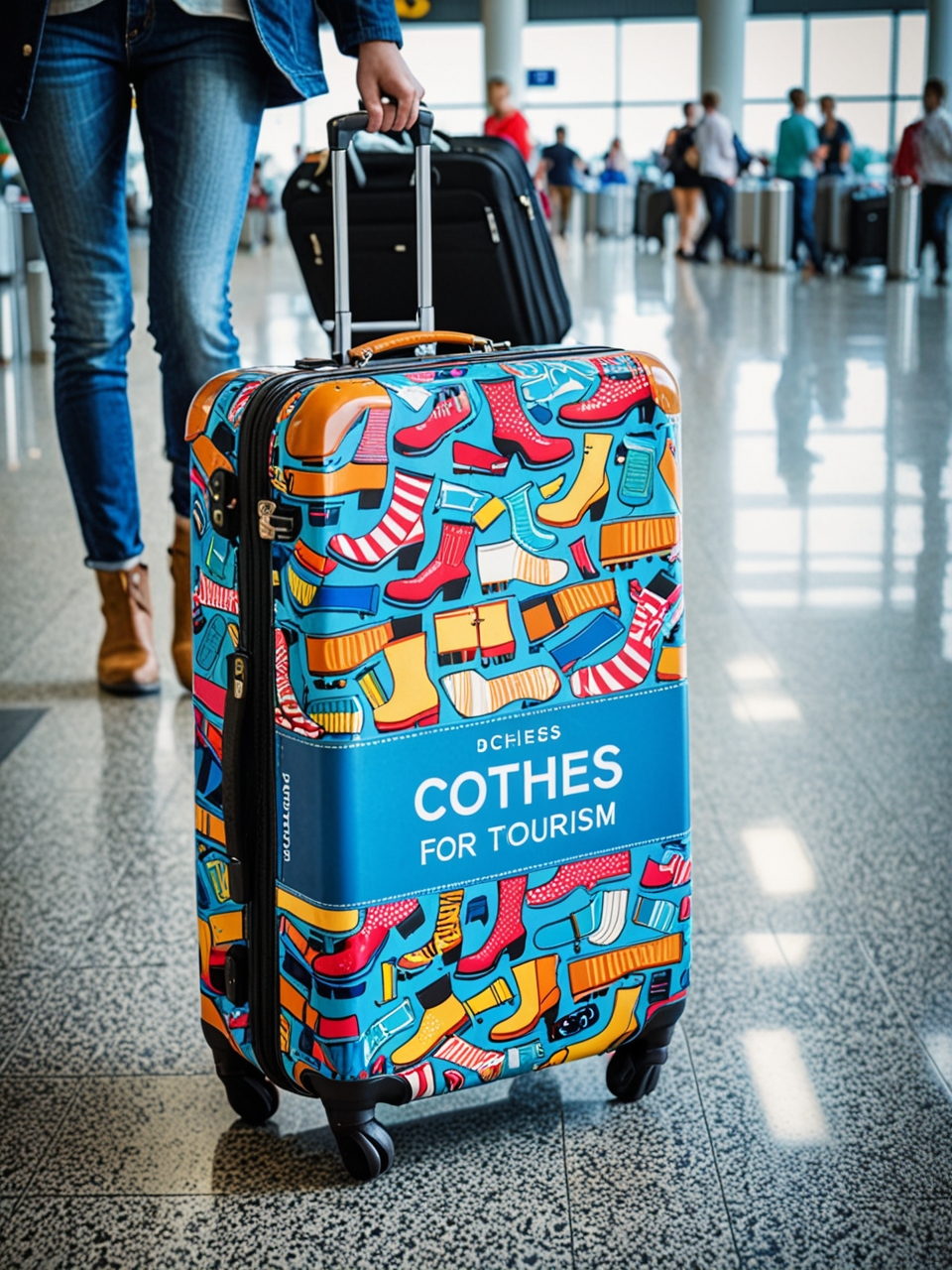  Advertising of clothing, bags in the tourism sector