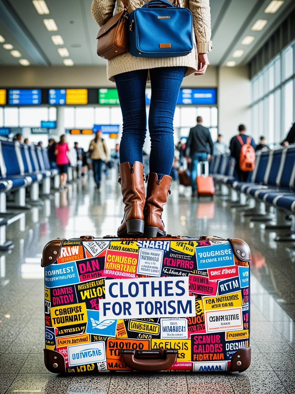  Advertising of clothing, bags in the tourism sector