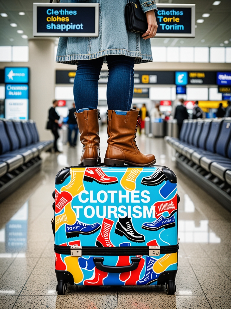  Advertising of clothing, bags in the tourism sector