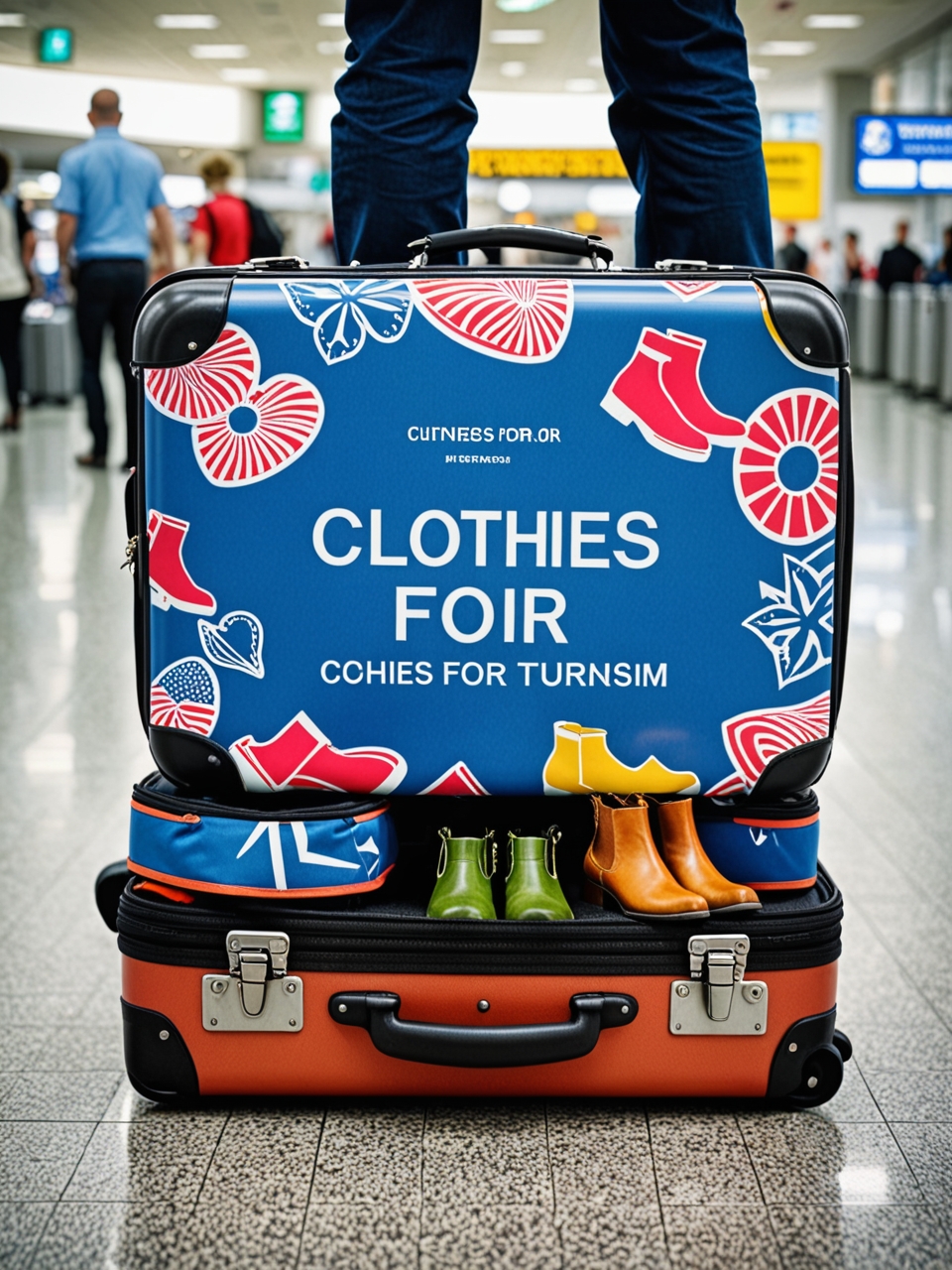  Advertising of clothing, bags in the tourism sector