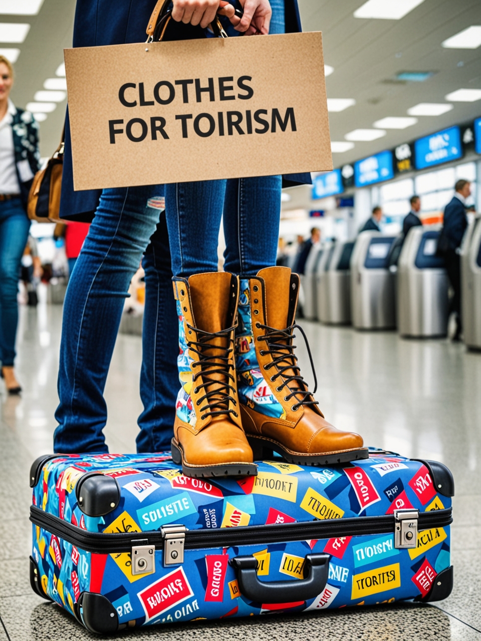  Advertising of clothing, bags in the tourism sector