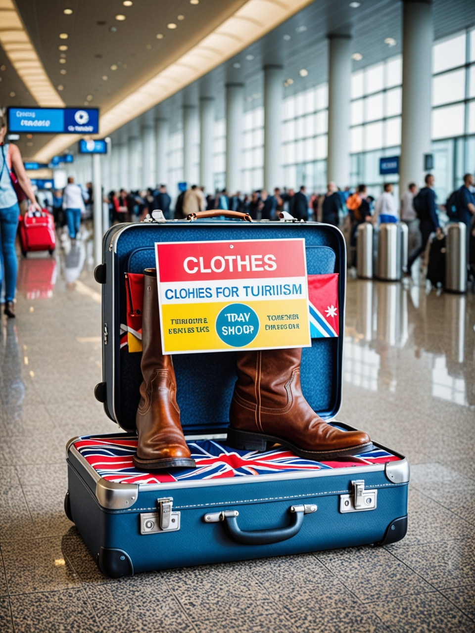  Advertising of clothing, bags in the tourism sector