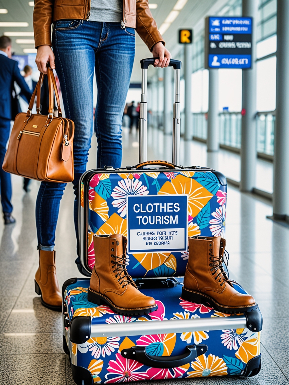  Advertising of clothing, bags in the tourism sector