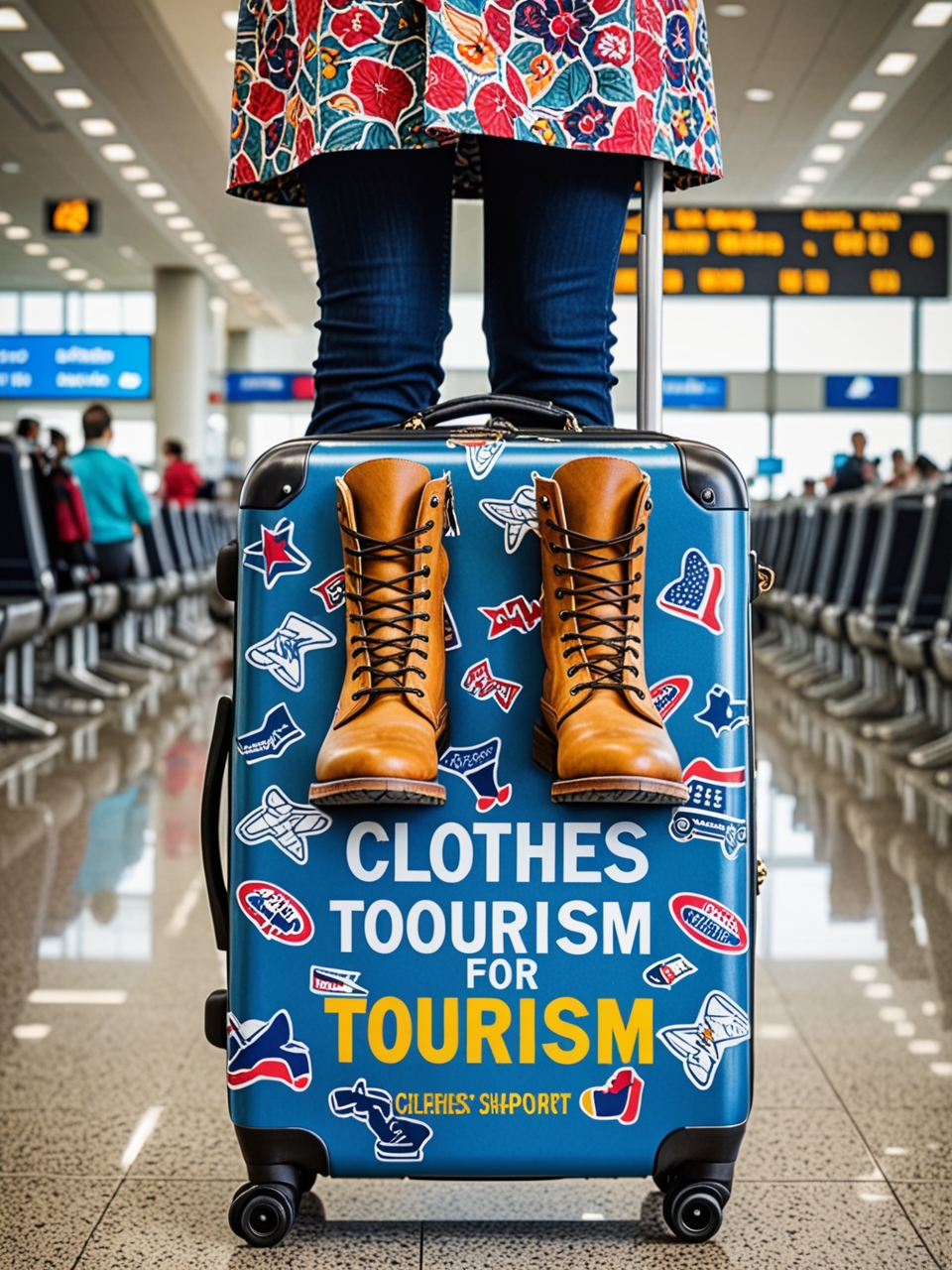  Advertising of clothing, bags in the tourism sector