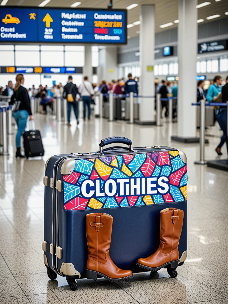  Advertising of clothing, bags in the tourism sector